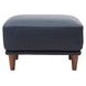 Beckett Midnight Blue Leather Living Room Set