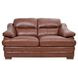 Thatcher Brown Leather Living Room Set
