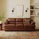 Thatcher Brown Leather Living Room Set