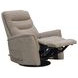 Gemini Snazzy Taupe Manual Swivel Glider Recliner