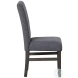 High Line Gray Upholstered Dining Chair Set Of 2