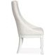 Crownfall White Upholstered Host Chair Set of 2