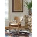 Los Altos Radford Brown Leather Upholstered Accent Chair