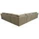 Millington Green Leather 4 Piece Modular Sectional by Barclay Butera
