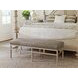 Lucca Brown Leather Upholstered Bench