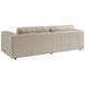 Key Biscayne Granville Ivory Leather 94" Sofa