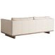 Sunset Key Brixton Ivory Leather 90" Sofa