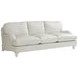 Ocean Breeze Gilmore Ivory Leather 90" Sofa