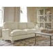 Ocean Breeze White Leather Gilmore Living Room Set