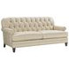 Hillstead Oyster Bay Arlington Leather 74" Settee with Nailhead Trim