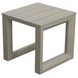 Dalilah Gray Patio Square End Table