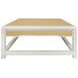 Locklin White Lacquer 40" Rectangular Coffee Table
