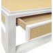 Locklin White Lacquer 40" Rectangular Coffee Table