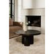 Logan Black Outdoor Round Coffee Table