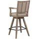 Logans Point Beige Spectator Swivel Upholstered Barstool