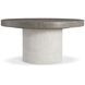 Monolith Beige 80" Round Extendable Dining Table