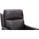 Longview Rainer Walnut Leather Power Lift Recliner with Nailhead Trim and USB Charging