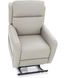 Longview Rainer Dove Leather Power Lift Recliner with Nailhead Trim and USB Charging
