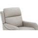 Longview Rainer Dove Leather Power Lift Recliner with Nailhead Trim and USB Charging