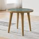 Novato Light Brown Round End Table