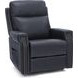 Louisville Rainer Ocean Leather Zero Gravity Lay Flat Power Lift Recliner with USB Charging and Nailhead Trim
