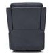 Louisville Rainer Ocean Leather Zero Gravity Lay Flat Power Lift Recliner with USB Charging and Nailhead Trim
