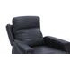Louisville Rainer Ocean Leather Zero Gravity Lay Flat Power Lift Recliner with USB Charging and Nailhead Trim
