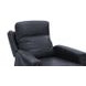 Louisville Rainer Ocean Leather Zero Gravity Lay Flat Power Lift Recliner with USB Charging and Nailhead Trim