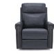 Louisville Rainer Ocean Leather Zero Gravity Lay Flat Power Lift Recliner with USB Charging and Nailhead Trim