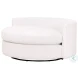 Lourne Performance Boucle Snow Grand Swivel Chair