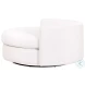 Lourne Performance Boucle Snow Grand Swivel Chair