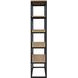 Magnolia Black Bookcase