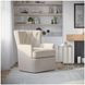 Bryson Oat Swivel Accent Chair