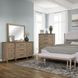 Wilmington Sand Rectangle Wood Mirror