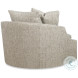 Tatum Beige Swivel Chair