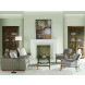 Pericles Limestone And Rustic Black Martini Table