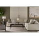 Great Room White 40"D 2 Piece Sectional with Throw Pillows and Runner Base
