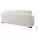 Cornerstone Off White 93" Sofa with 2 Pillows
