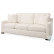 Cornerstone Off White 93" Sofa with 2 Pillows