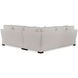 Cornerstone Beige Sectional with Throw Pillows