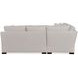 Cornerstone Beige Sectional with Throw Pillows