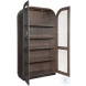 Modern Mood Dark Brown Display Cabinet