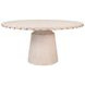 Lucian White Oak 62" Round Dining Table