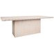 Lucian White Oak 86" Rectangular Dining Table