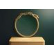 Lucius Gold Round Wall Mirror