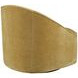 Lulu Gold Upholstered Swivel Accent Chair