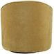 Lulu Gold Upholstered Swivel Accent Chair