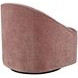 Lulu Red Upholstered 360 Swivel Accent Chair