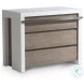 Westfall Bluff And White 3 Drawer Nightstand