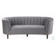 Millephri Gray Velvet 81" Sofa